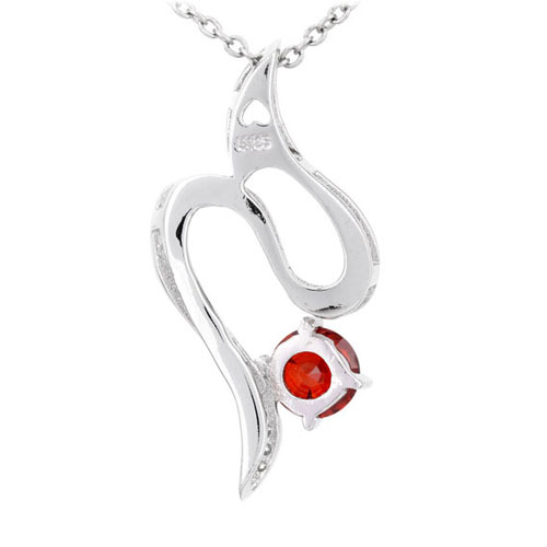 pendentif femme argent zirconium 8300542 pic3