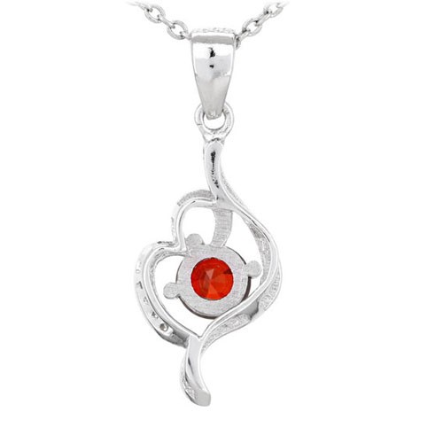 pendentif femme argent zirconium 8300544 pic3