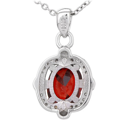 pendentif femme argent zirconium 8300545 pic3