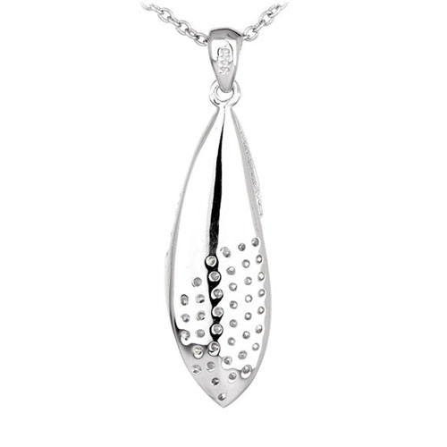 pendentif femme argent zirconium 8300549 pic3