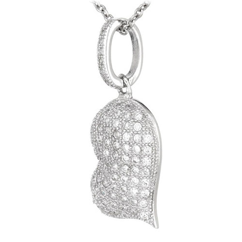 pendentif femme argent zirconium 8300550 pic2