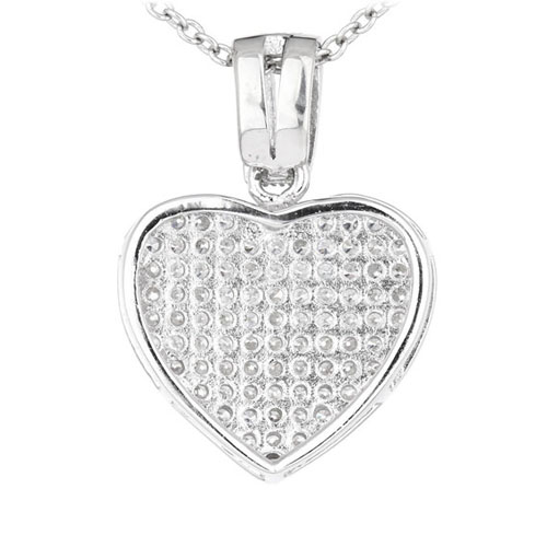 pendentif femme argent zirconium 8300552 pic3