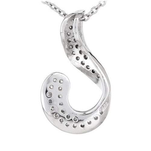 pendentif femme argent zirconium 8300553 pic3