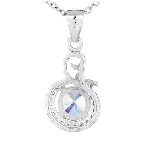 pendentif femme argent zirconium 8300559 pic2