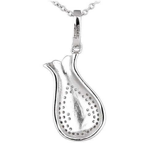 pendentif femme argent zirconium 8300567 pic3