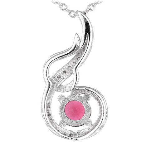 pendentif femme argent zirconium 8300579 pic3