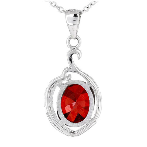 pendentif femme argent zirconium 8300580 pic3