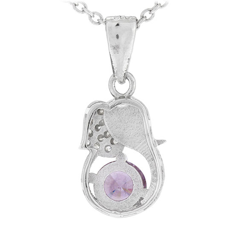 pendentif femme argent zirconium 8300612 pic3