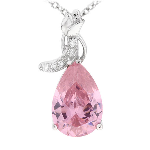 pendentif femme argent zirconium 8300614