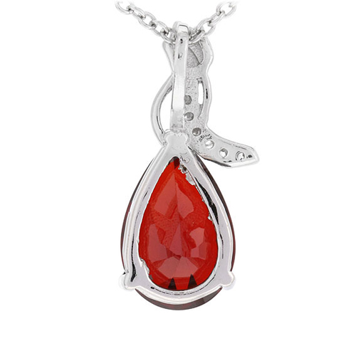 pendentif femme argent zirconium 8300616 pic3