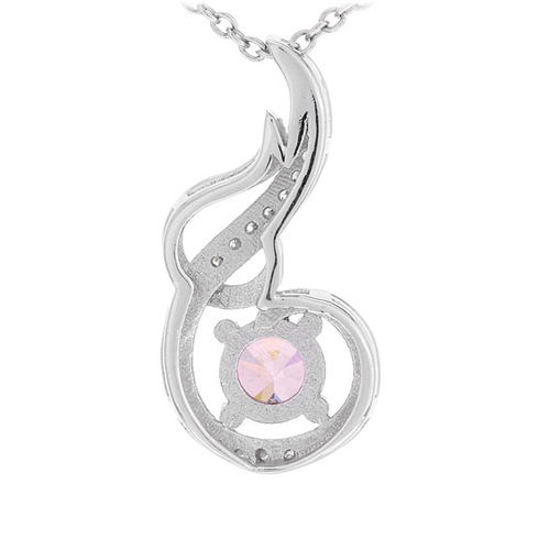 pendentif femme argent zirconium 8300635 pic3