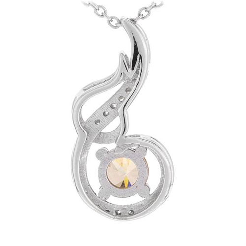 pendentif femme argent zirconium 8300638 pic3