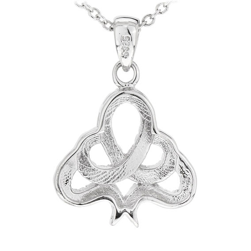 pendentif femme argent zirconium 8300653 pic3