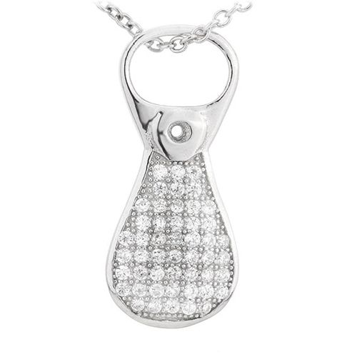 pendentif femme argent zirconium 8300672