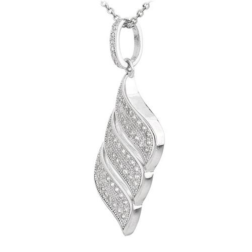 pendentif femme argent zirconium 8300675 pic2