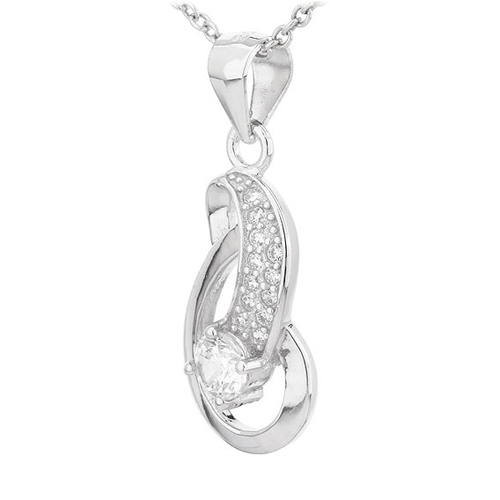 pendentif femme argent zirconium 8300702 pic2