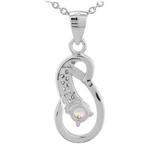 pendentif femme argent zirconium 8300702 pic3