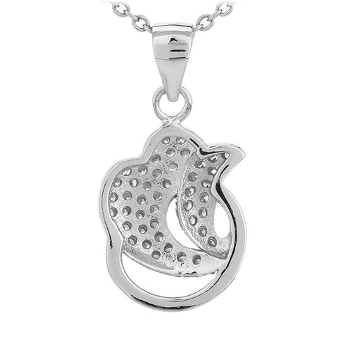 pendentif femme argent zirconium 8300704 pic3