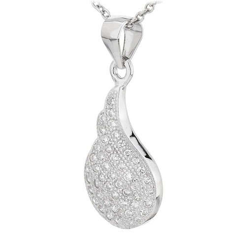 pendentif femme argent zirconium 8300705 pic2