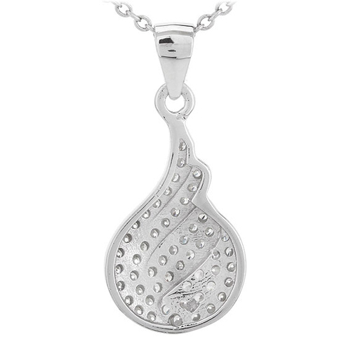 pendentif femme argent zirconium 8300705 pic3