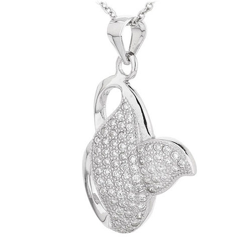 pendentif femme argent zirconium 8300707 pic2