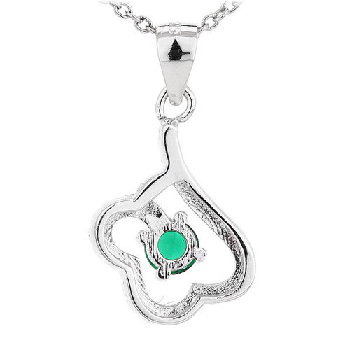 pendentif femme argent zirconium 8300715 pic3