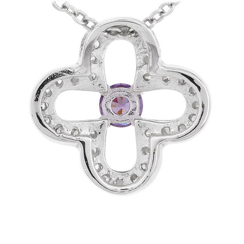 pendentif femme argent zirconium 8300718 pic3