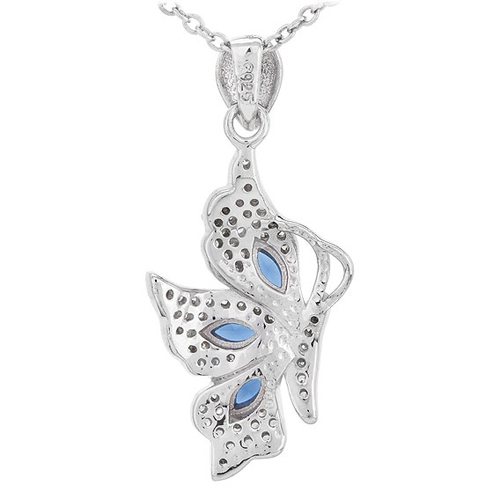 pendentif femme argent zirconium 8300721 pic3