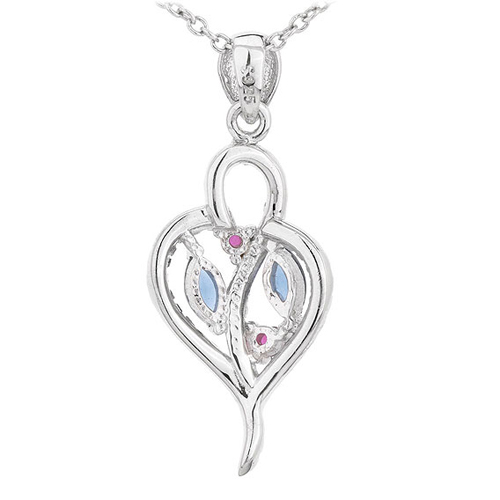 pendentif femme argent zirconium 8300723 pic3