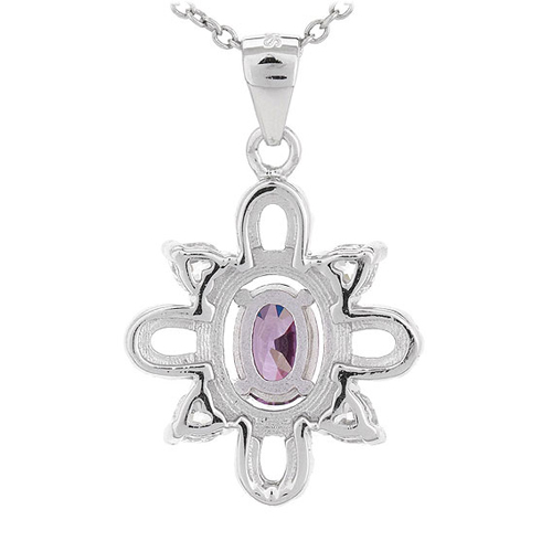 pendentif femme argent zirconium 8300729 pic3