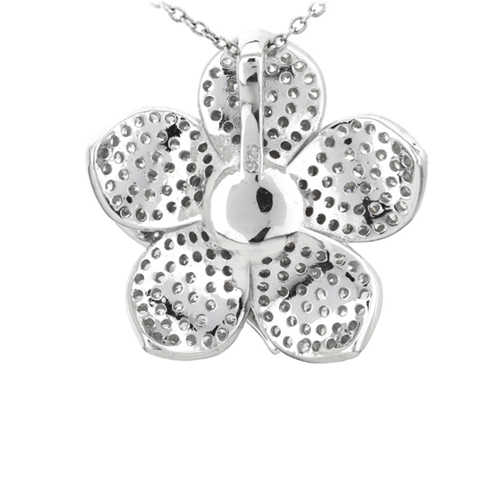 pendentif femme argent zirconium 8300744 pic3