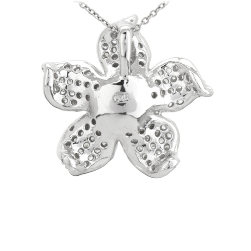 pendentif femme argent zirconium 8300748 pic3