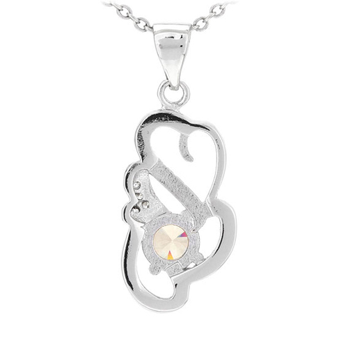 pendentif femme argent zirconium 8300755 pic3