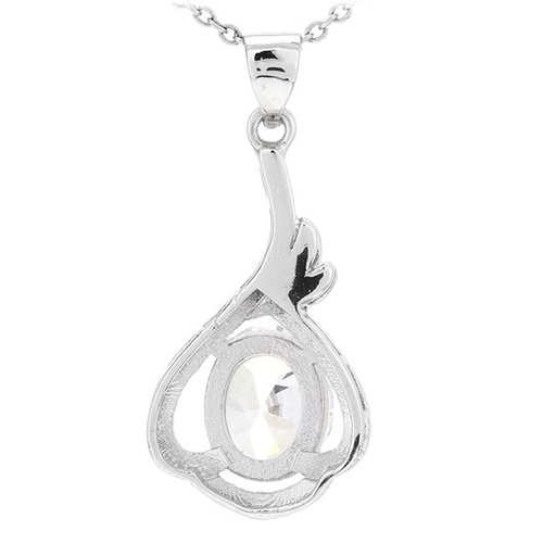 pendentif femme argent zirconium 8300756 pic3