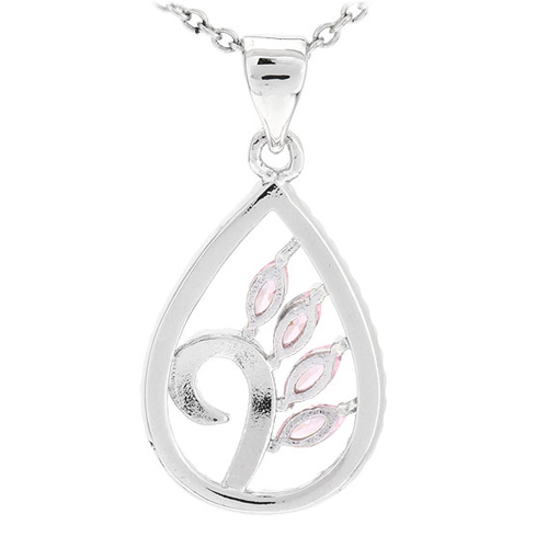 pendentif femme argent zirconium 8300761 pic3