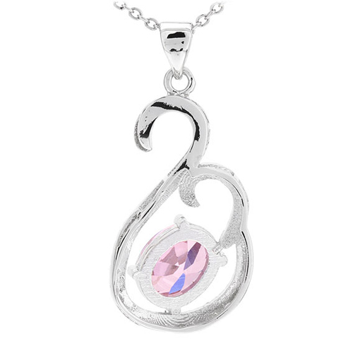 pendentif femme argent zirconium 8300765 pic3