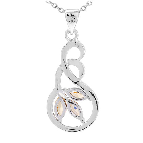 pendentif femme argent zirconium 8300767 pic3