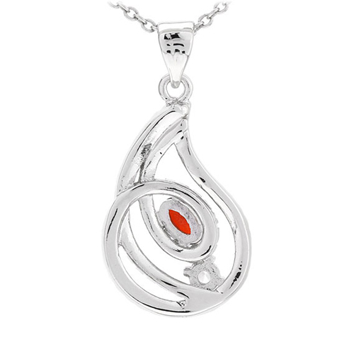 pendentif femme argent zirconium 8300768 pic3