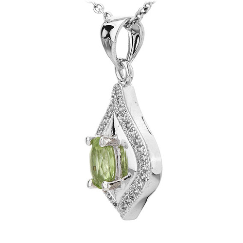 pendentif femme argent zirconium 8300781 pic2
