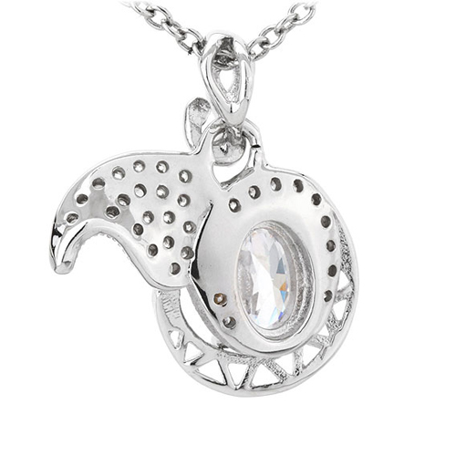 pendentif femme argent zirconium 8300782 pic3