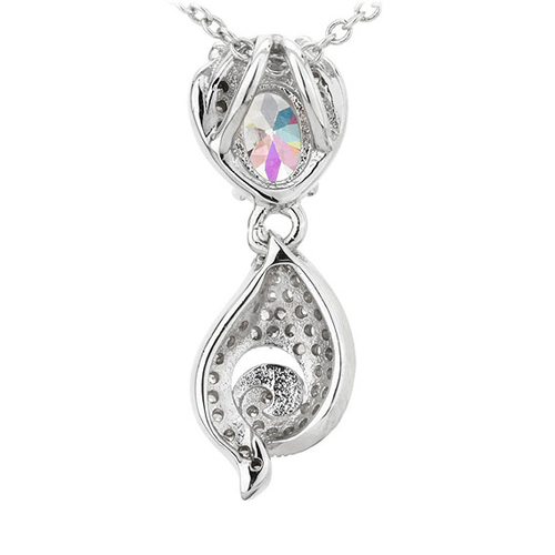 pendentif femme argent zirconium 8300783 pic3