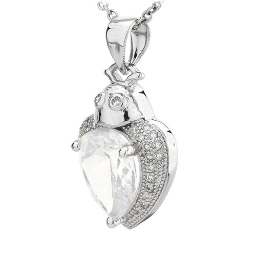 pendentif femme argent zirconium 8300785 pic2