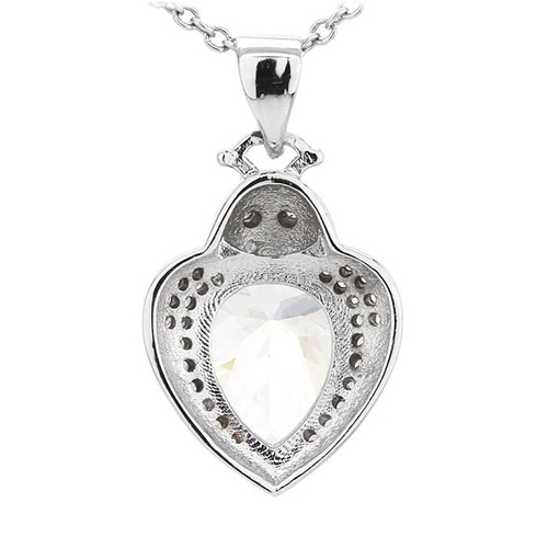 pendentif femme argent zirconium 8300785 pic3