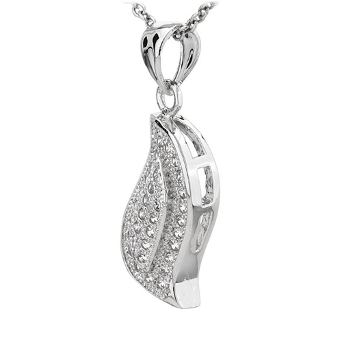 pendentif femme argent zirconium 8300788 pic2