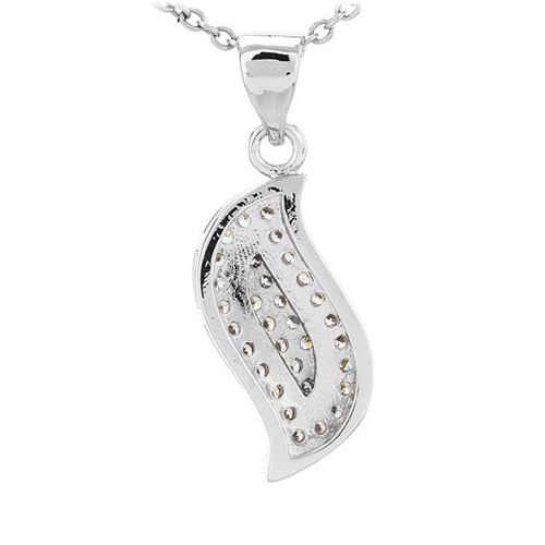 pendentif femme argent zirconium 8300788 pic3