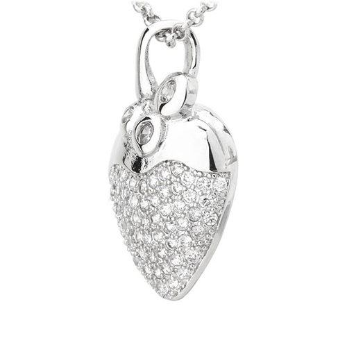 pendentif femme argent zirconium 8300795 pic3