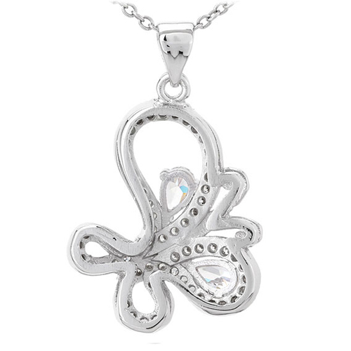 pendentif femme argent zirconium 8300797 pic3