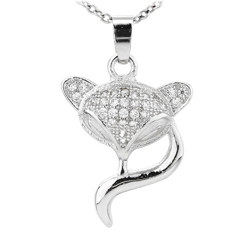 pendentif femme argent zirconium 8300802