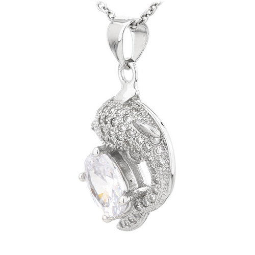 pendentif femme argent zirconium 8300813 pic2