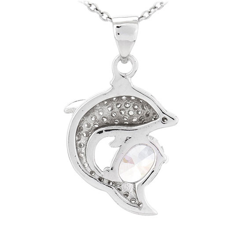 pendentif femme argent zirconium 8300813 pic3